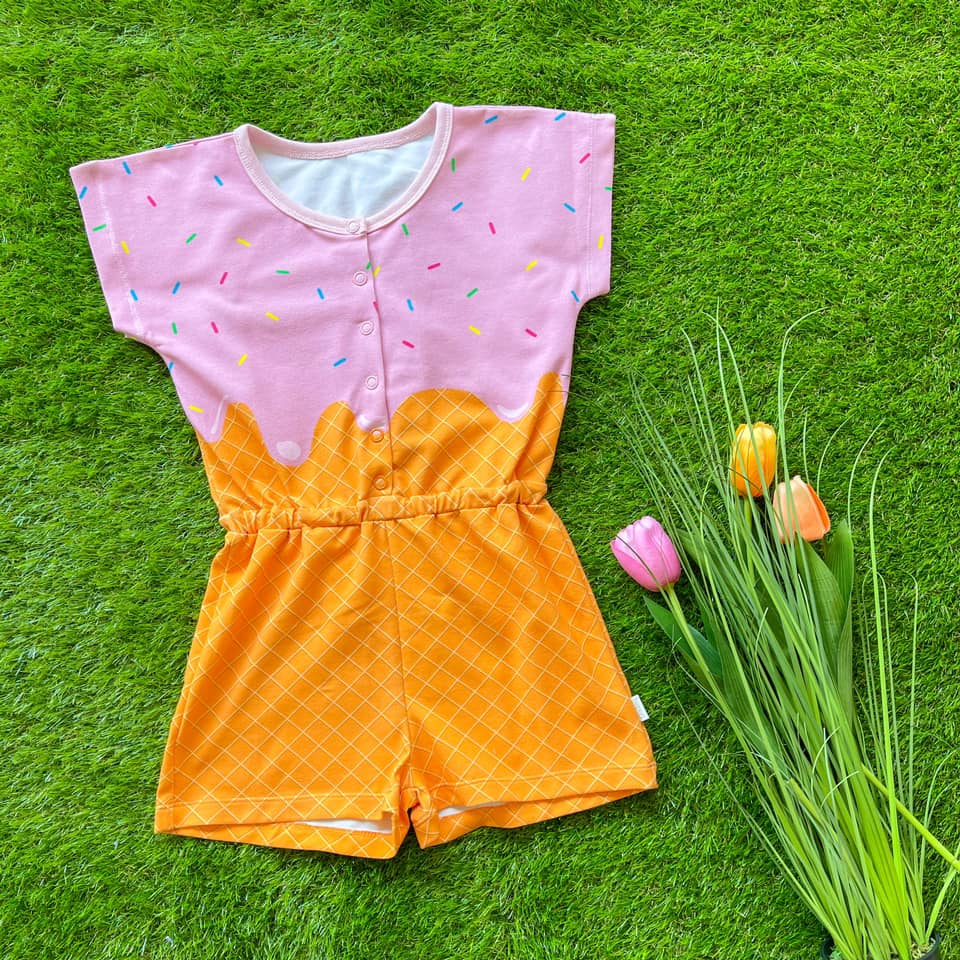 Lilla E Cutie Jumpsuit Strl 92-164 PDF-mönster