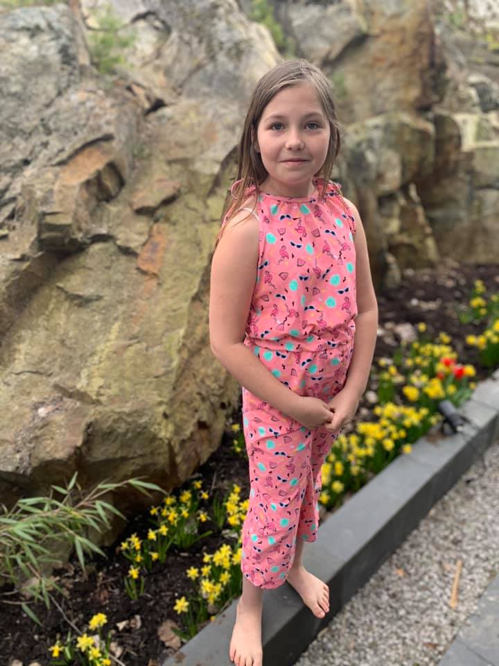 Lilla E Cutie Jumpsuit Strl 92-164 PDF-mönster