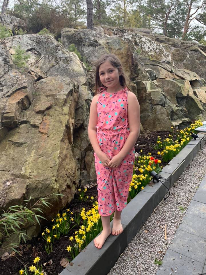 Lilla E Cutie Jumpsuit Strl 92-164 PDF-mönster