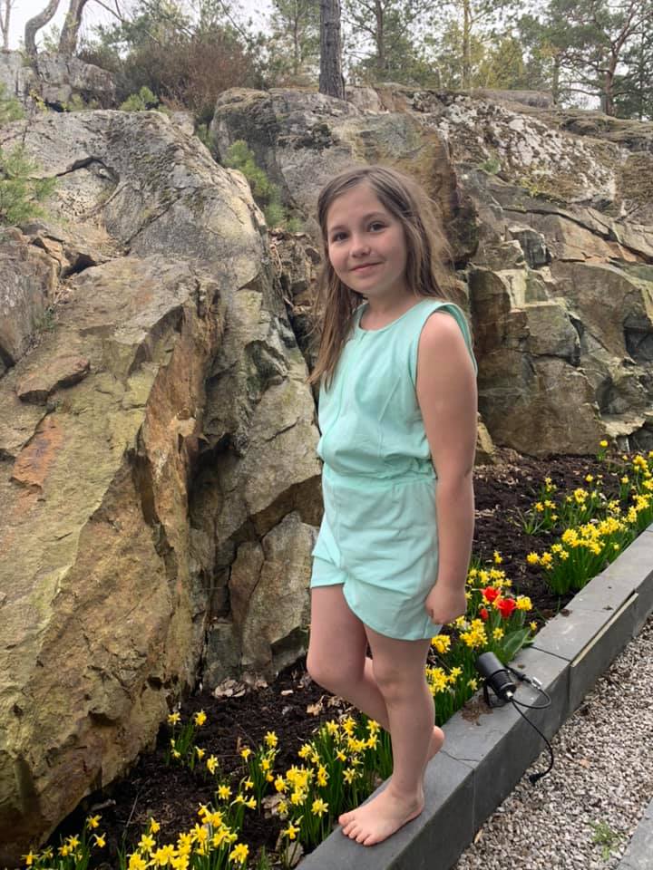 Lilla E Cutie Jumpsuit Strl 92-164 PDF-mönster