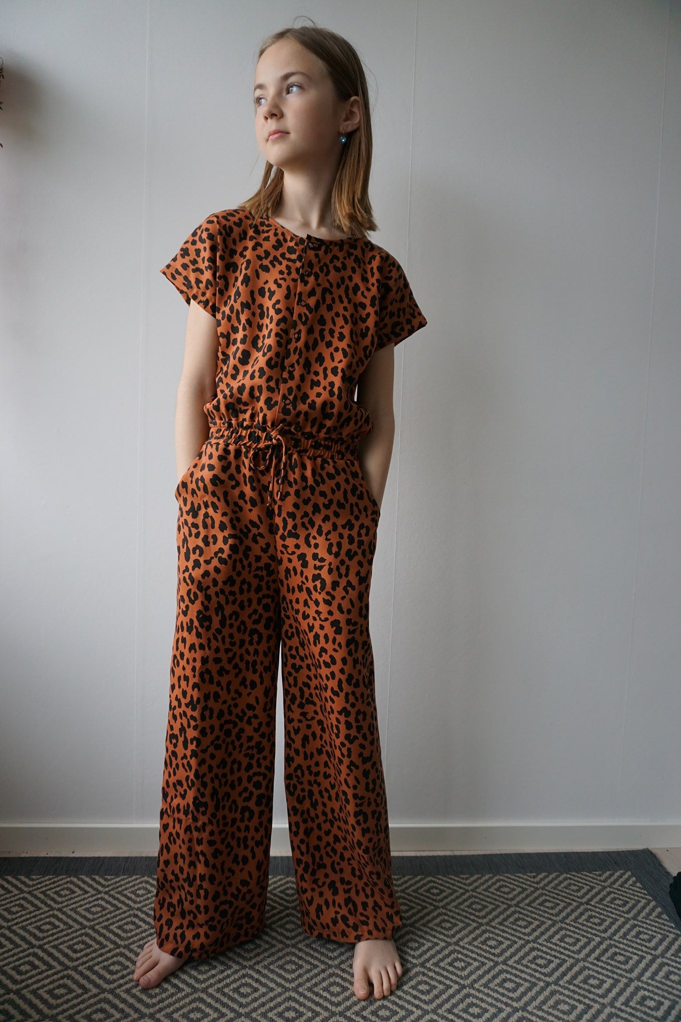 Lilla E Cutie Jumpsuit Strl 92-164 PDF-mönster
