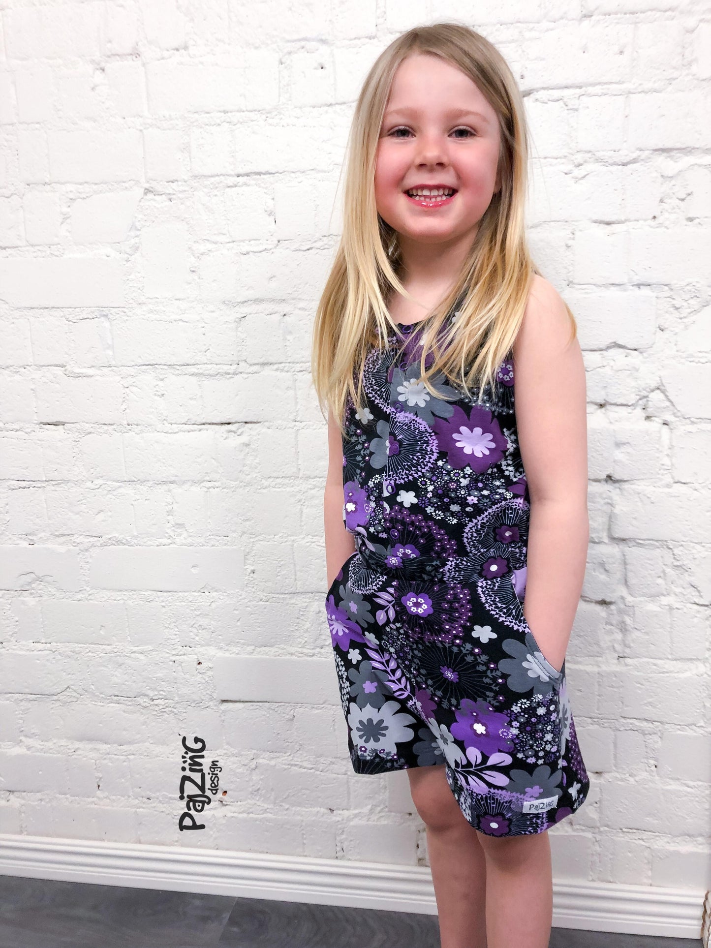Lilla E Cutie Jumpsuit Strl 92-164 PDF-mönster