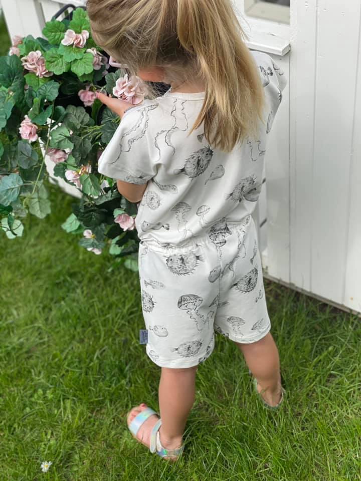 Lilla E Cutie Jumpsuit Strl 92-164 PDF-mönster