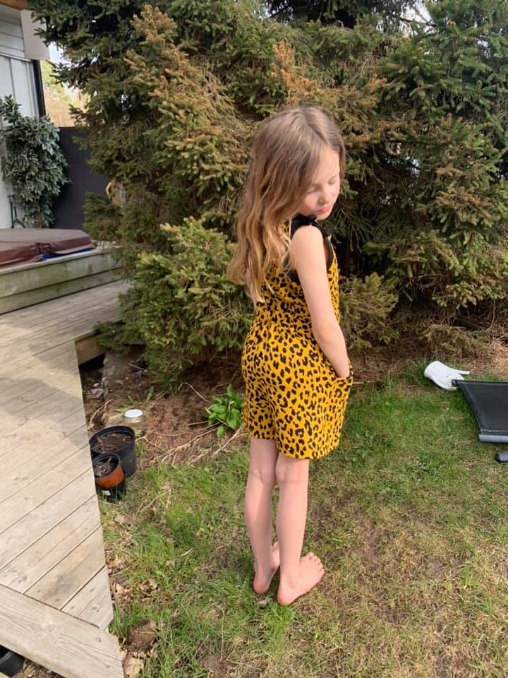 Lilla E Cutie Jumpsuit Strl 92-164 PDF-mönster