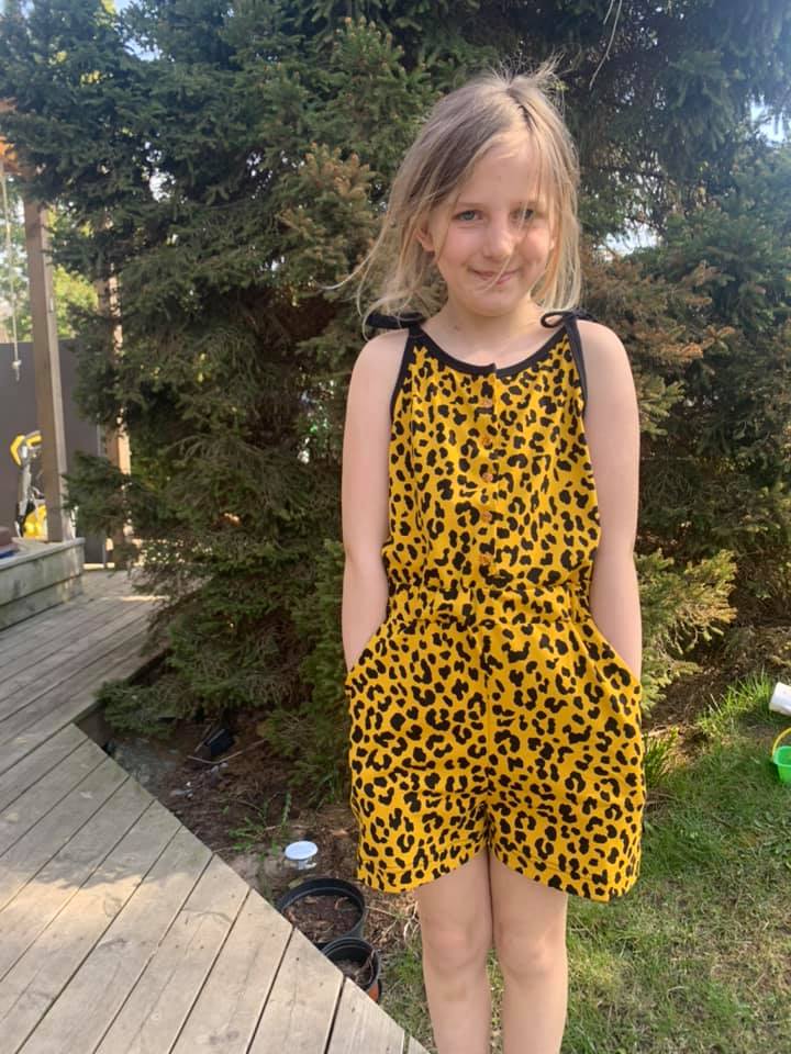 Lilla E Cutie Jumpsuit Strl 92-164 PDF-mönster