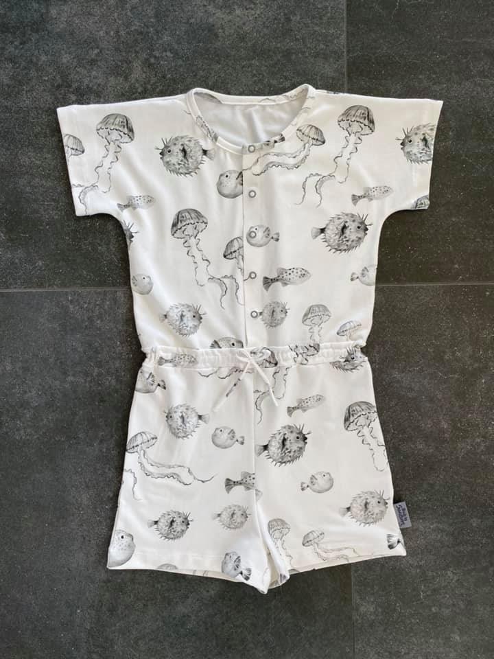 Lilla E Cutie Jumpsuit Strl 92-164 PDF-mönster