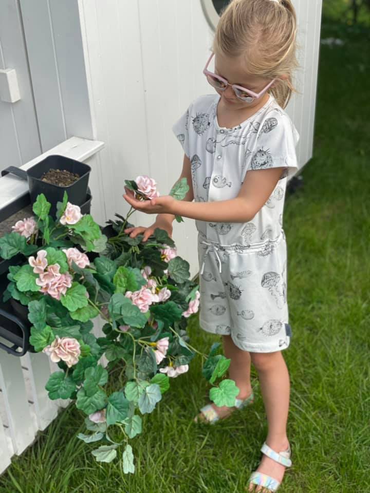 Lilla E Cutie Jumpsuit Strl 92-164 PDF-mönster