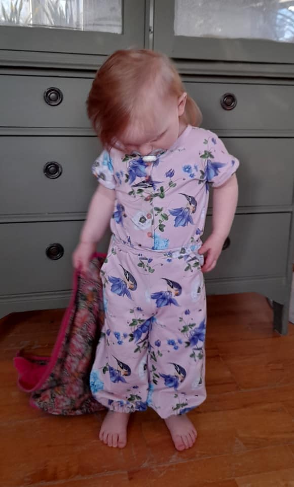 Lilla E Cutie Jumpsuit Strl 92-164 PDF-mönster