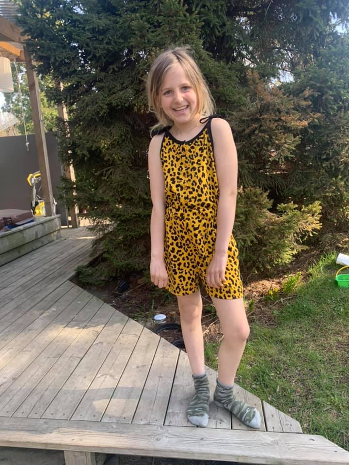 Lilla E Cutie Jumpsuit Strl 92-164 PDF-mönster