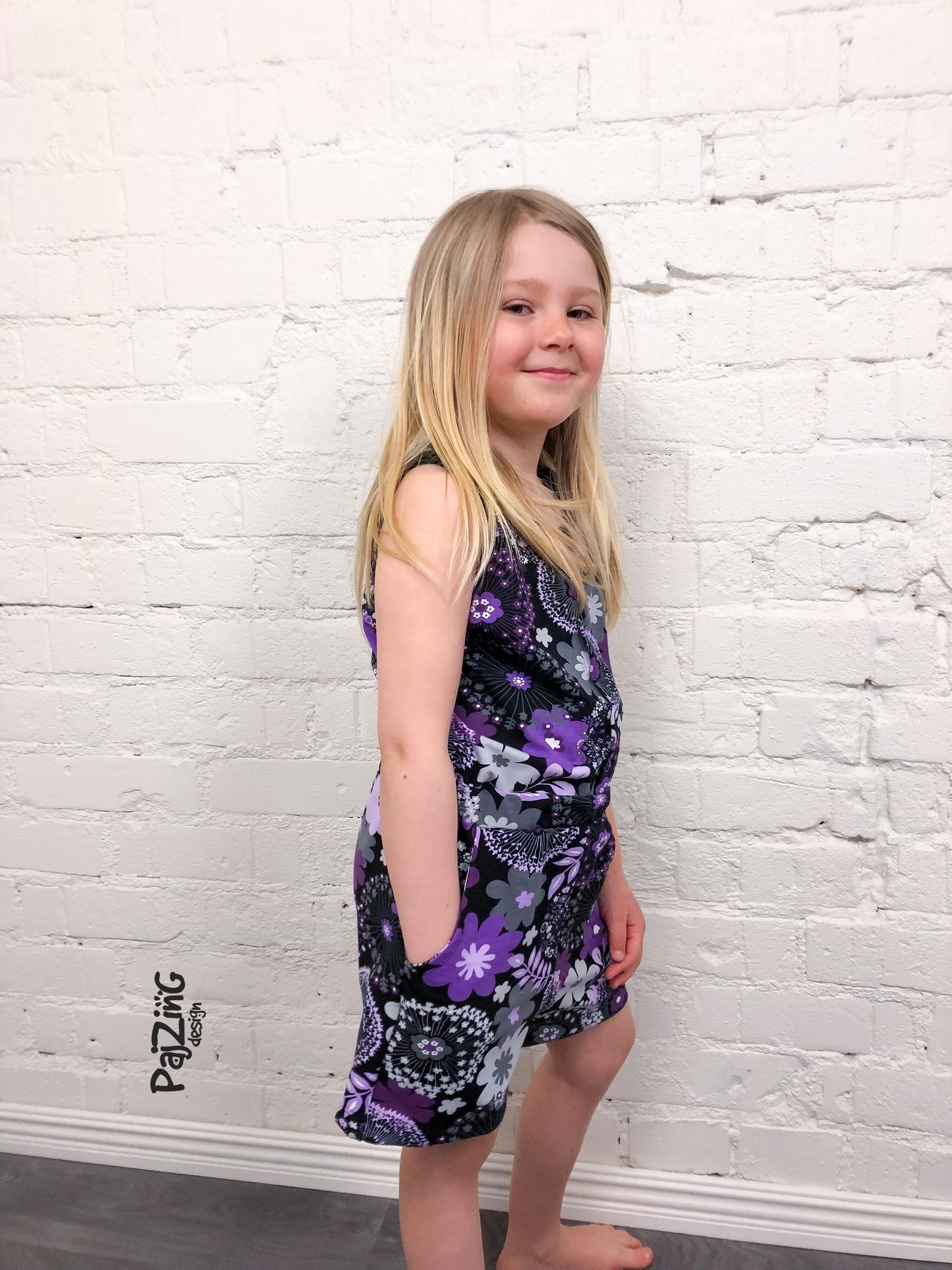 Lilla E Cutie Jumpsuit Strl 92-164 PDF-mönster