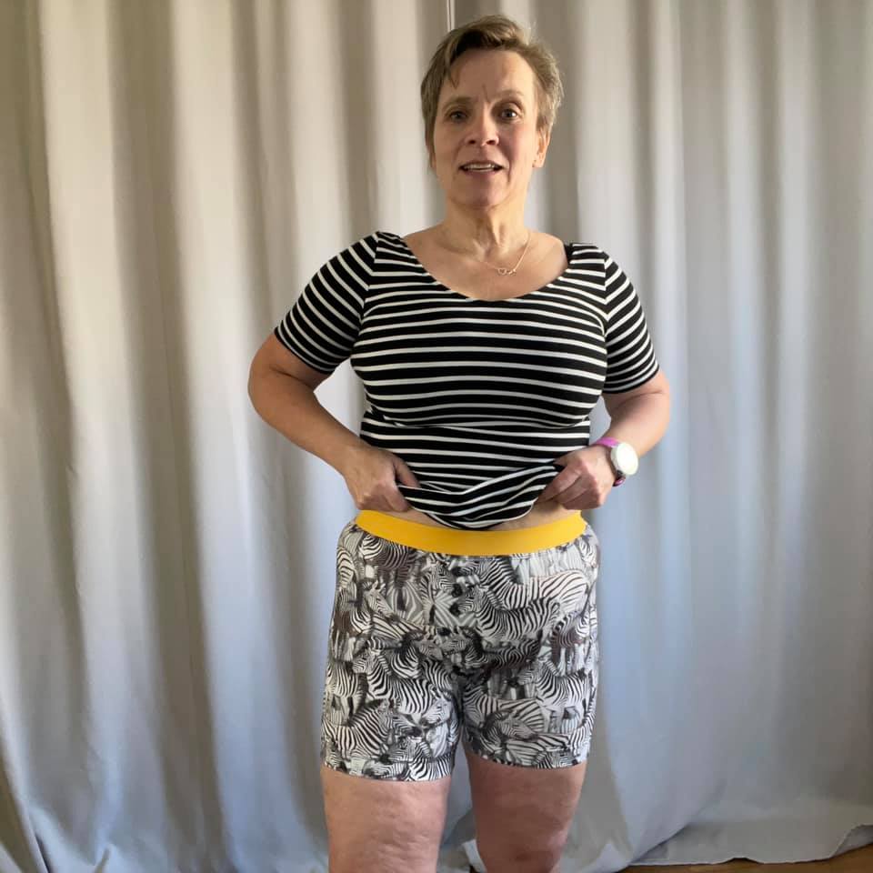 Thigh Saver Strl 2XS-4XL PDF-mönster