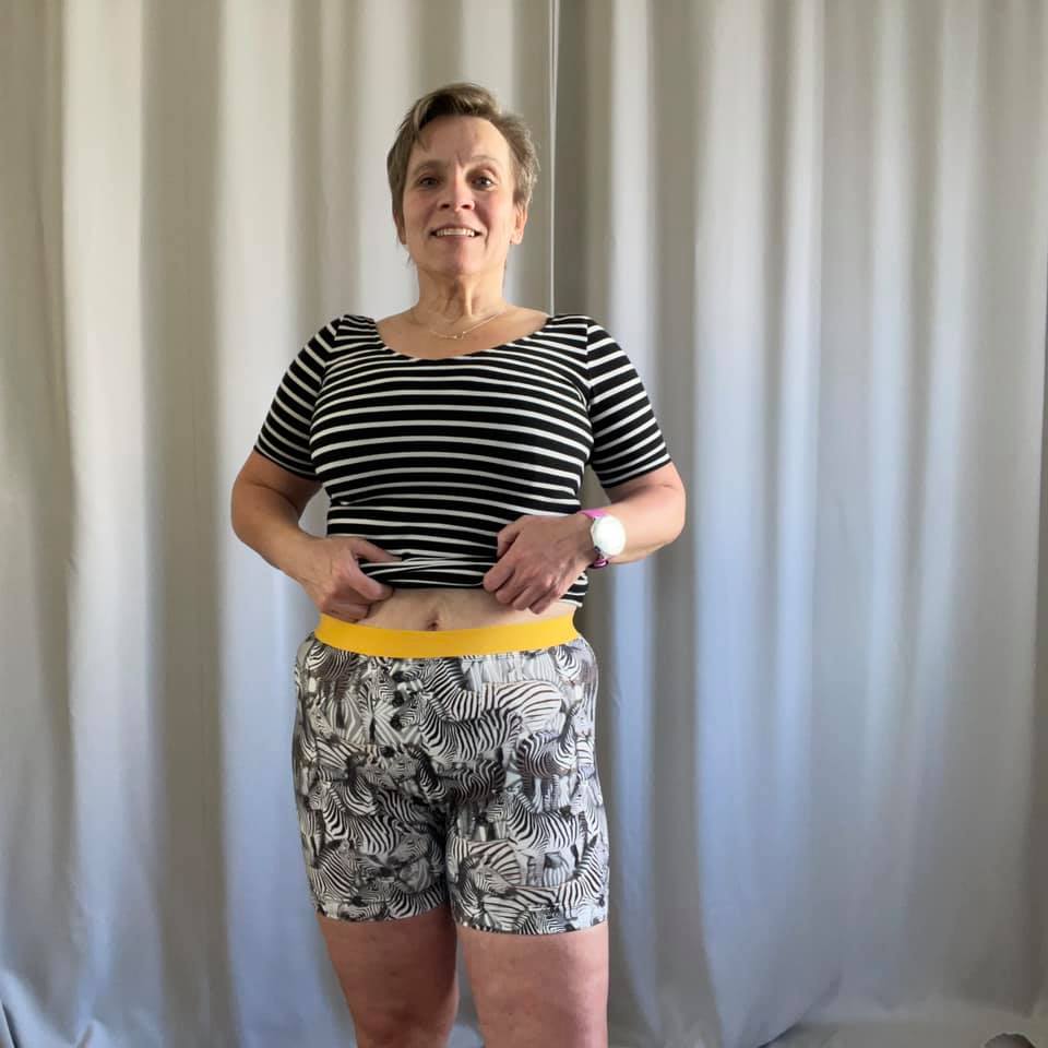 Thigh Saver Strl 2XS-4XL PDF-mönster