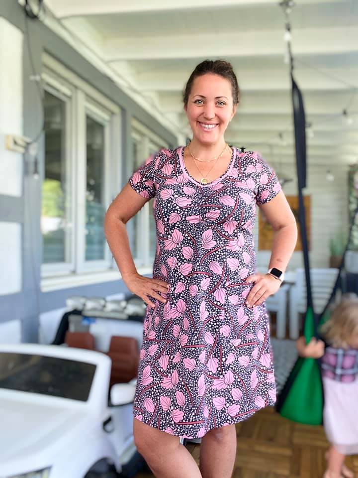 Perfect Plain Dress Strl 34-56 Pappersmönster