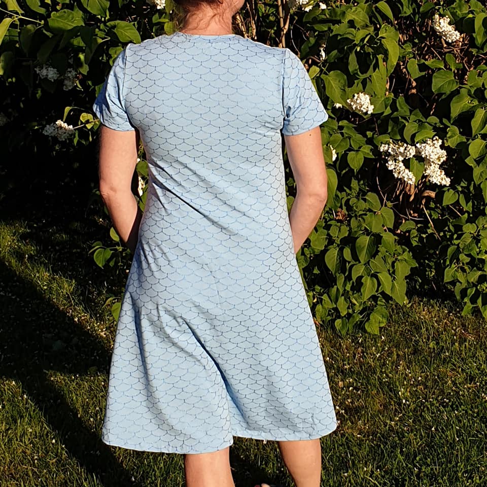 Perfect Plain Dress Strl 34-56 Pappersmönster