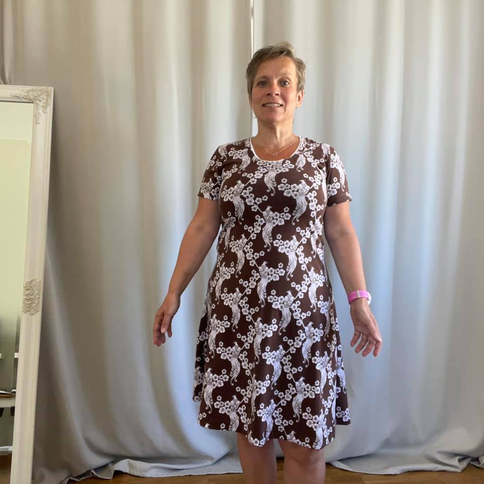 Perfect Plain Dress Strl 34-56 Pappersmönster