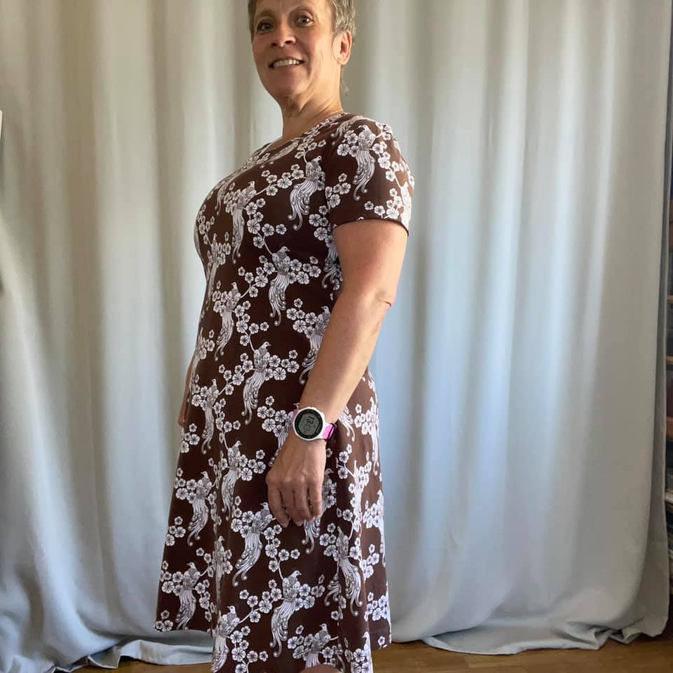 Perfect Plain Dress Strl 34-56 Pappersmönster