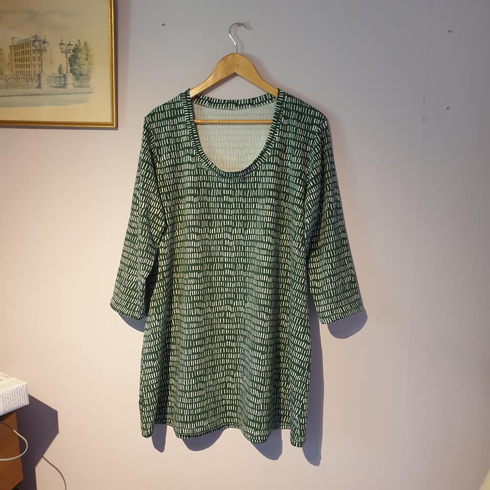 Perfect Plain Dress Strl 34-56 Pappersmönster