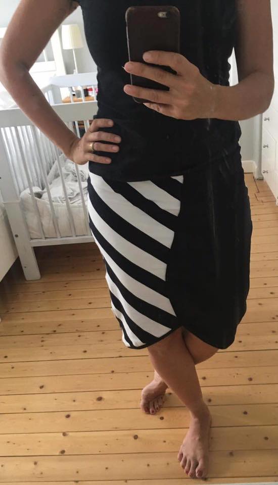 Flirt Skirt strl 36-50 PDF-mönster