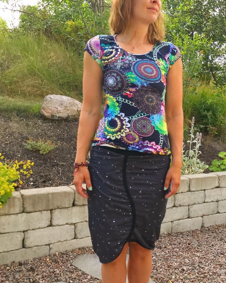 Flirt Skirt strl 36-50 PDF-mönster