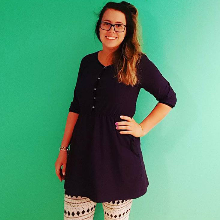 Granpa Tunic Dress strl 34-56 PDF-mönster