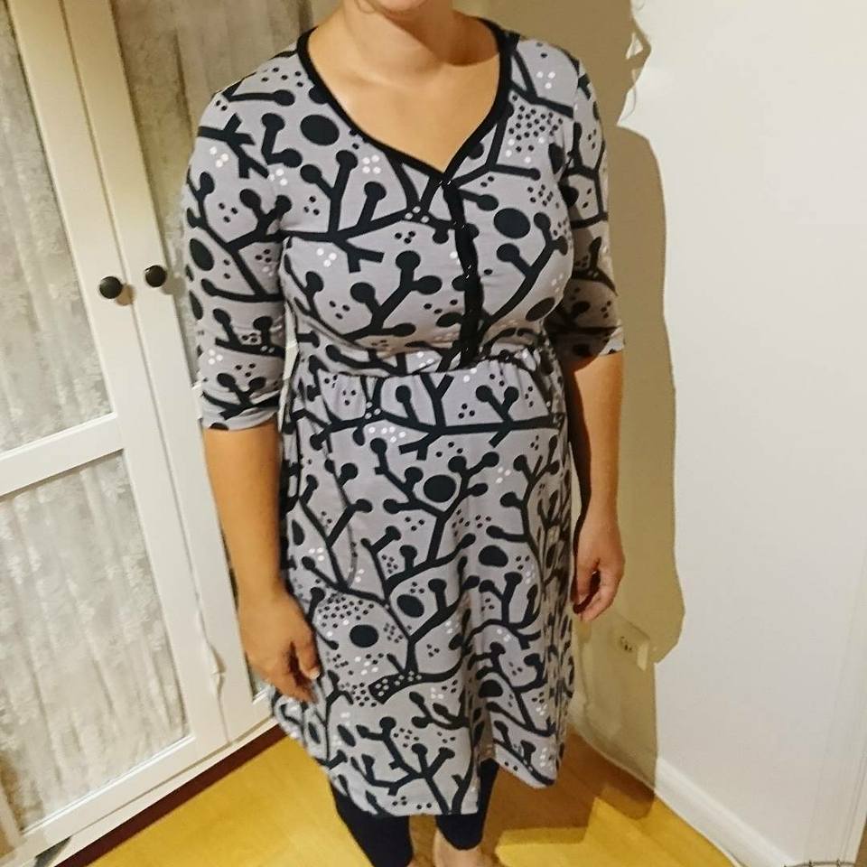 Granpa Tunic Dress strl 34-56 PDF-mönster