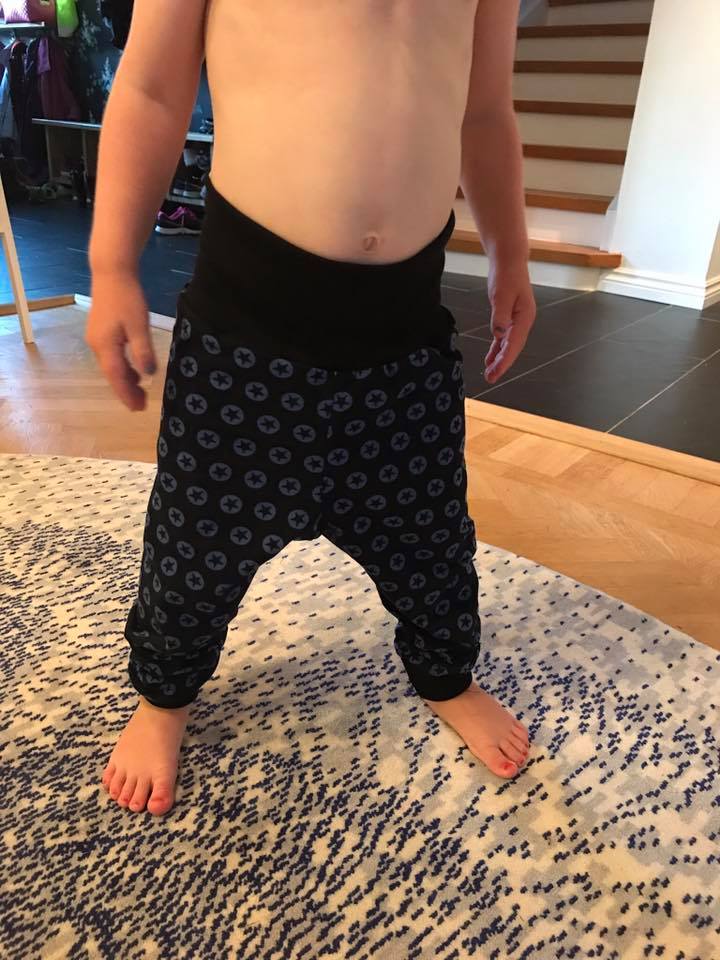 Easy Peasy Pants strl 56-140 PDF-mönster