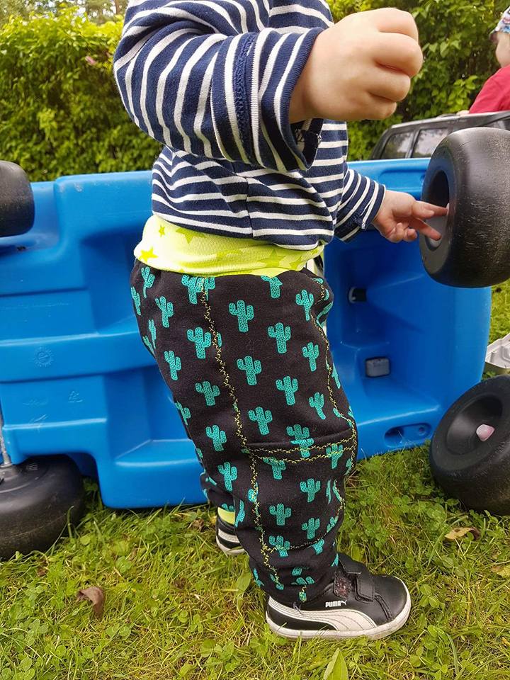 Easy Peasy Pants strl 56-140 PDF-mönster