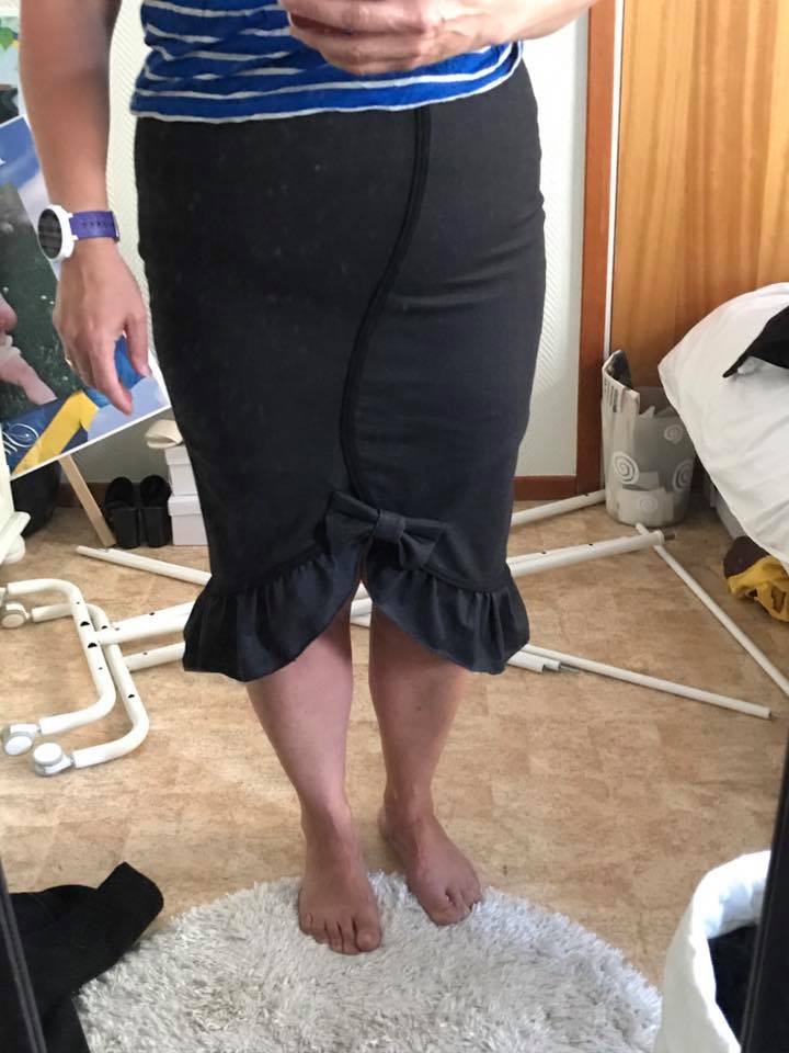 Flirt Skirt strl 36-50 PDF-mönster