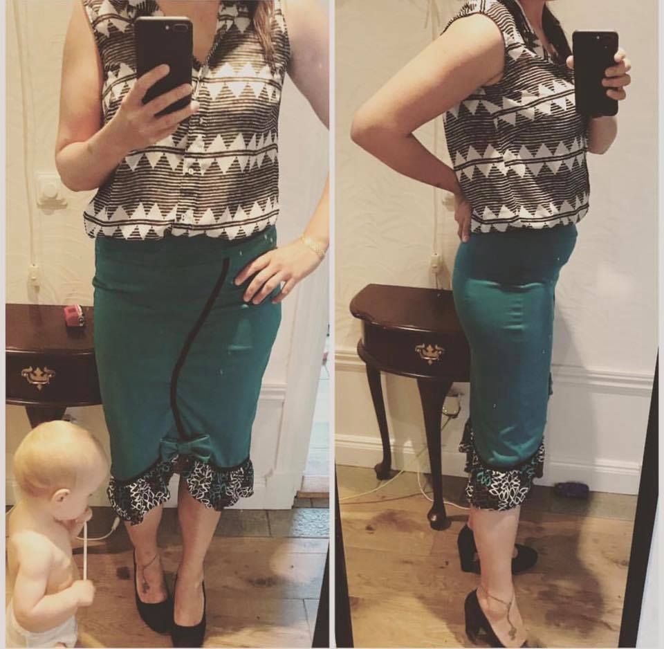 Flirt Skirt strl 36-50 PDF-mönster