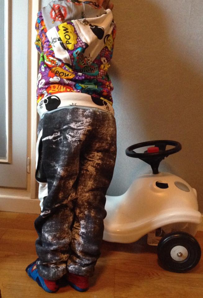 Juggling Joggers Strl 56-140 Pappersmönster