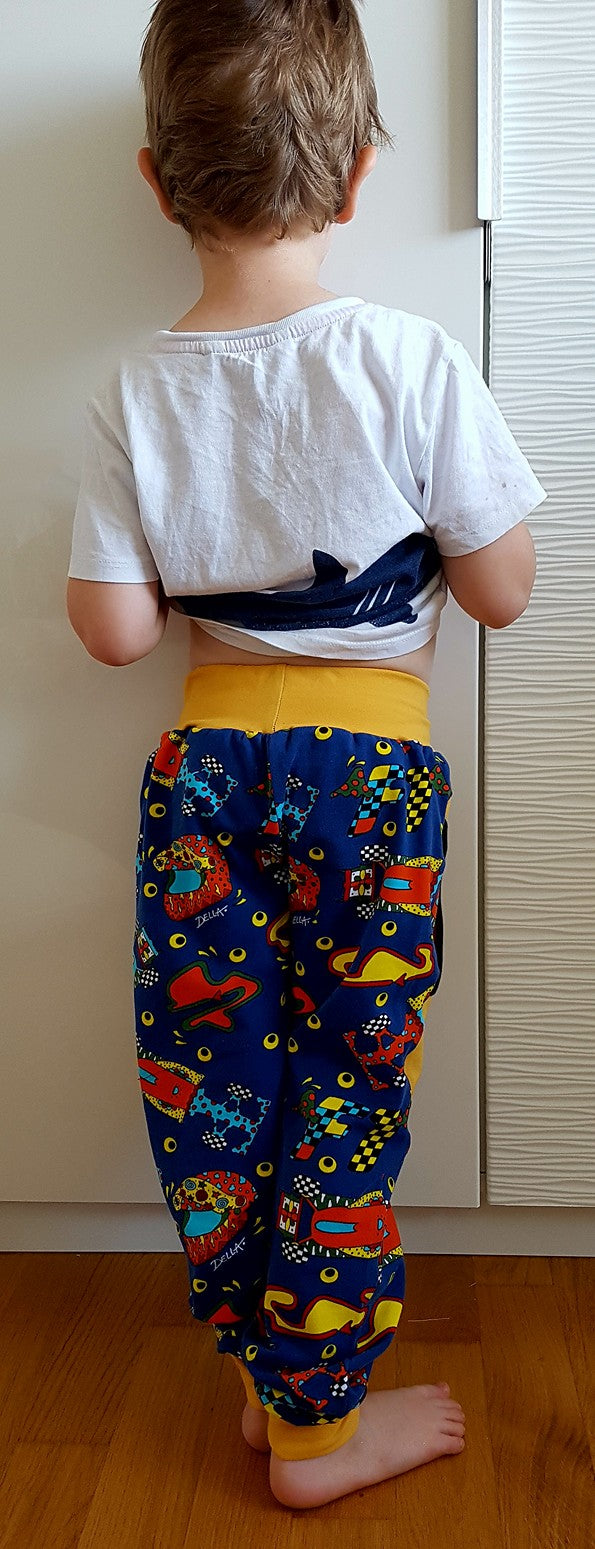 Juggling Joggers Strl 56-140 PDF-mönster