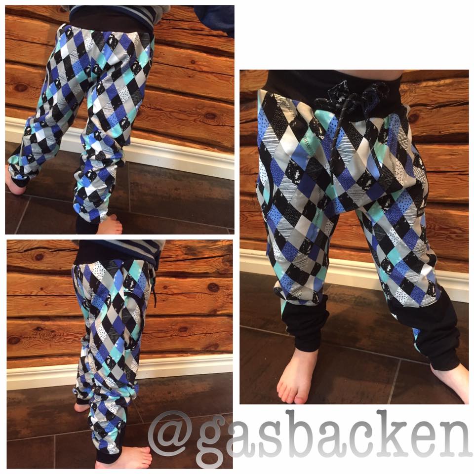 Juggling Joggers Strl 56-140 PDF-mönster