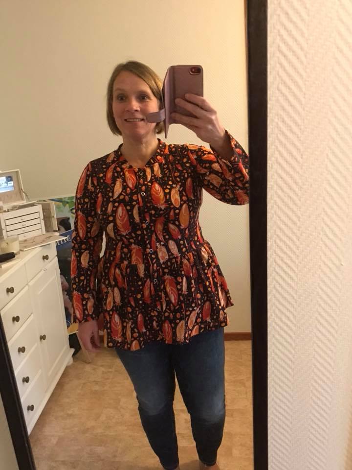 Preppy Woman Strl 34-56 Pappersmönster