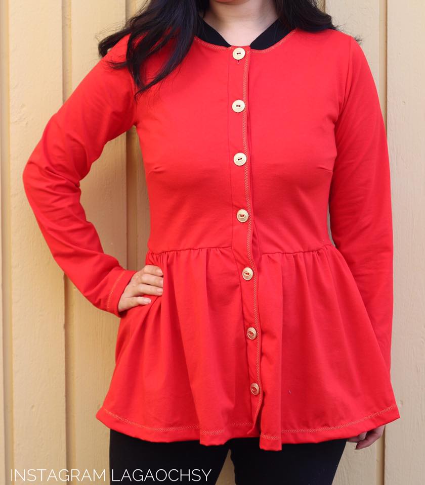 Preppy Woman Strl 34-56 Pappersmönster