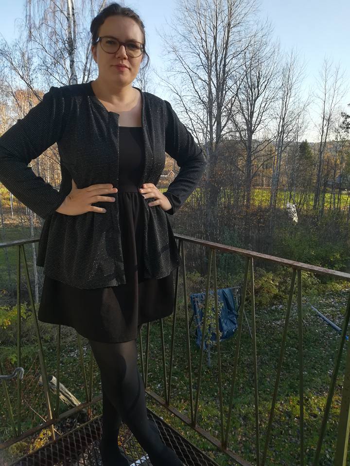 Preppy Woman Strl 34-56 Pappersmönster