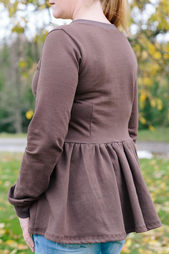 Preppy Woman Strl 34-56 Pappersmönster