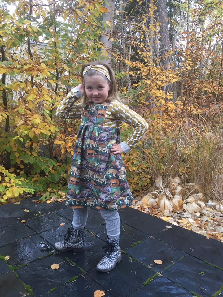 Twinkle Twinkle Tunic Strl 56-140 PDF-mönster