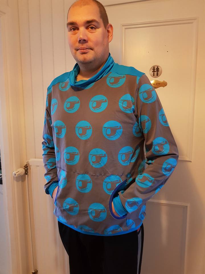 Hood Hunter strl XXS-XXXL Pappersmönster