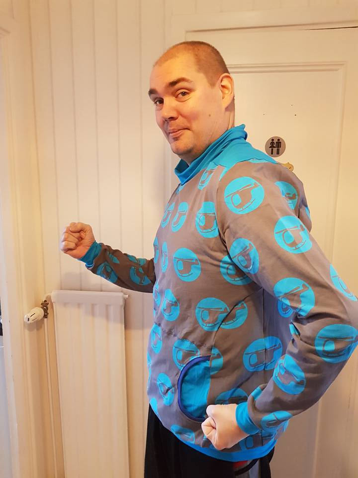 Hood Hunter strl XXS-XXXL Pappersmönster