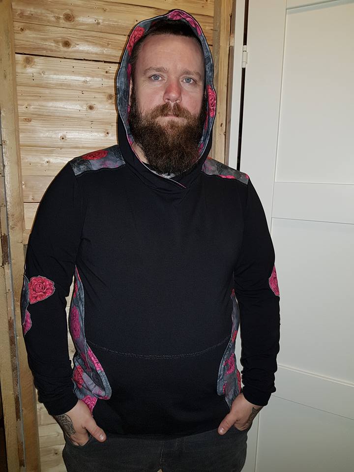 Hood Hunter strl XXS-XXXL Pappersmönster