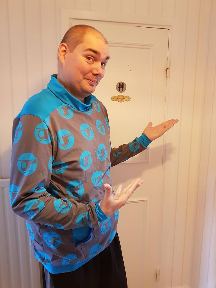 Hood Hunter strl XXS-XXXL Pappersmönster