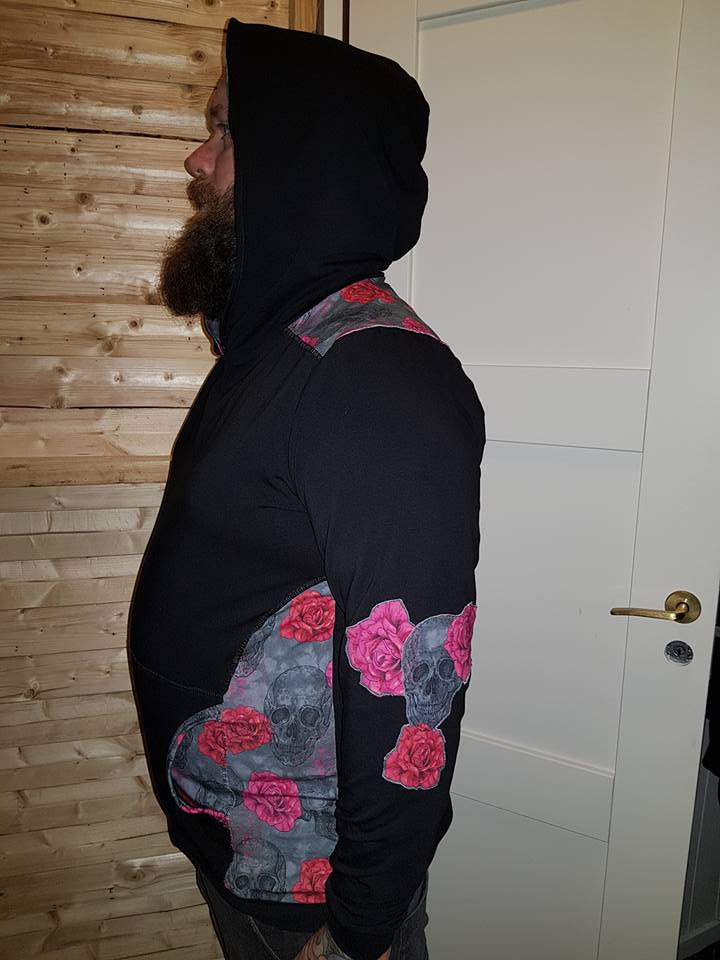 Hood Hunter strl XXS-XXXL Pappersmönster
