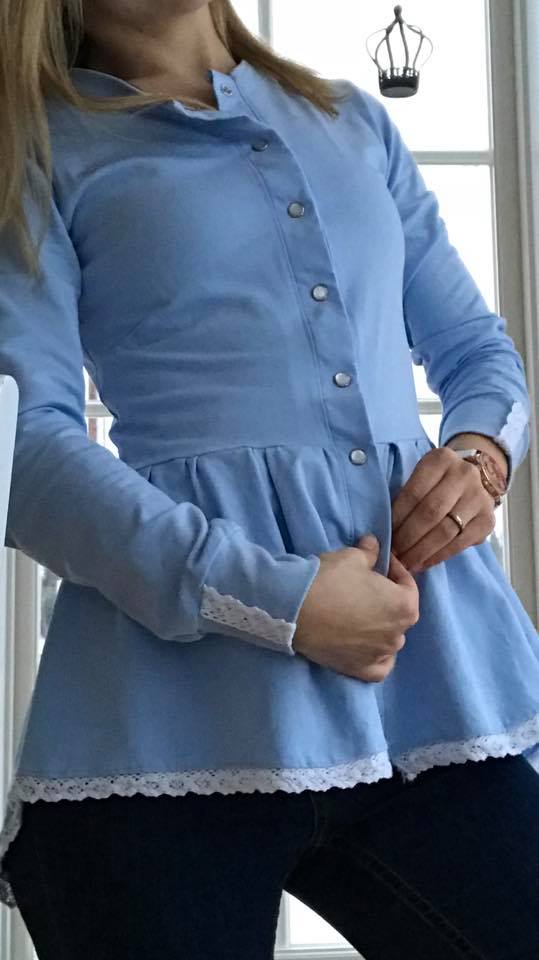 Preppy Woman Strl 34-56 Pappersmönster