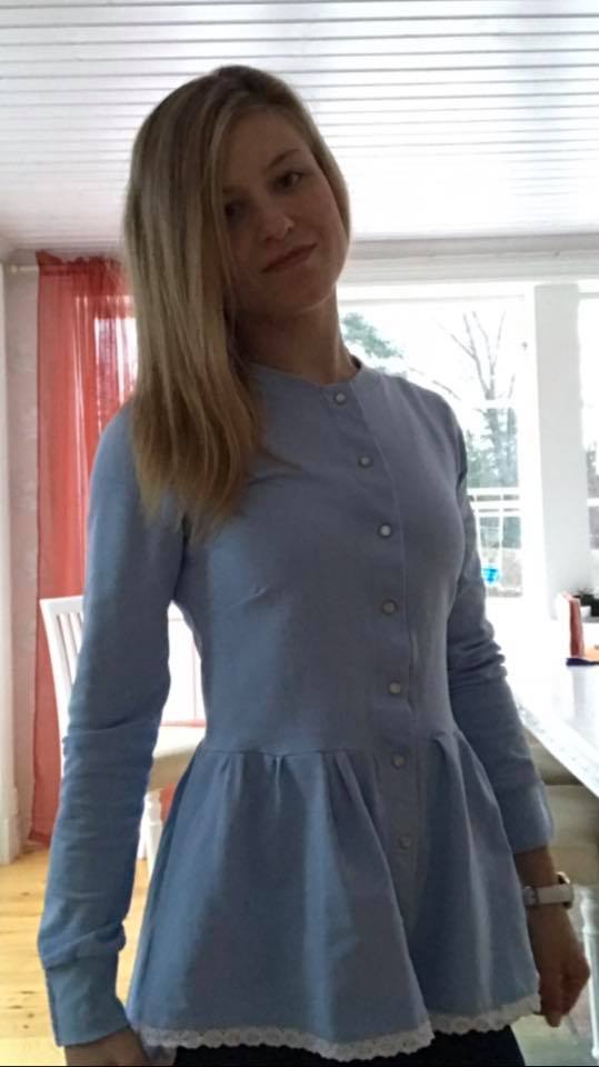 Preppy Woman Strl 34-56 Pappersmönster