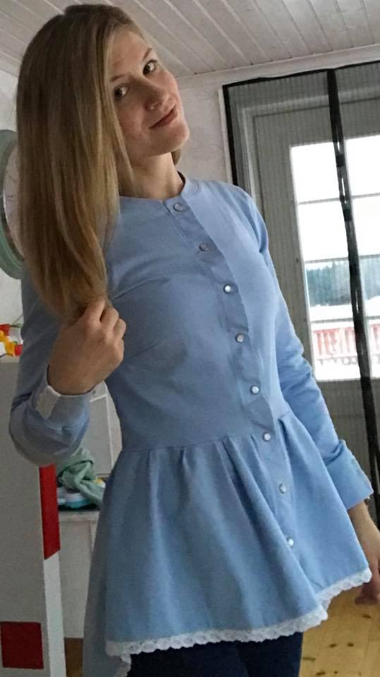 Preppy Woman Strl 34-56 Pappersmönster