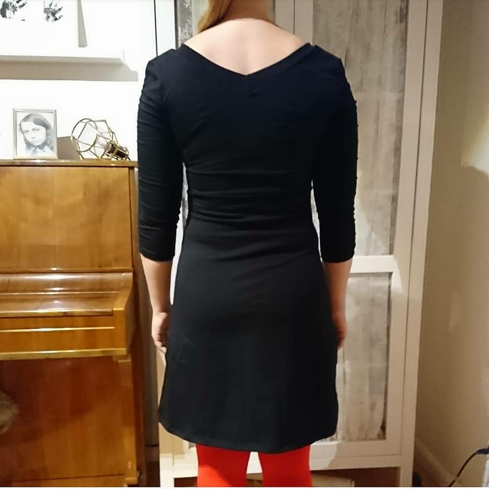 Power Sleeve Dress Strl 34-56 PDF-mönster