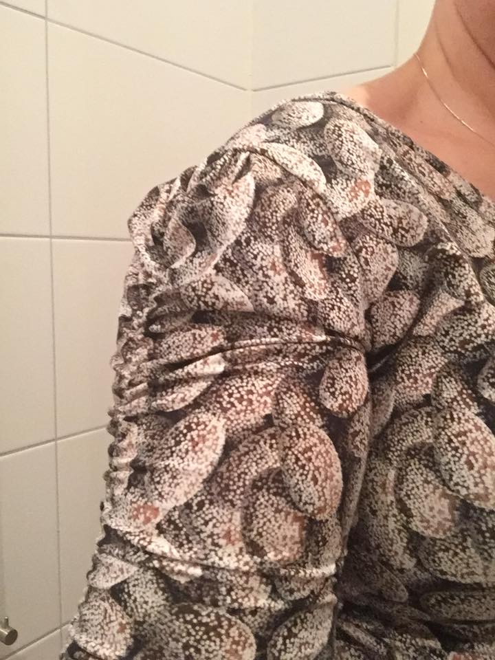 Power Sleeve Dress Strl 34-56 PDF-mönster