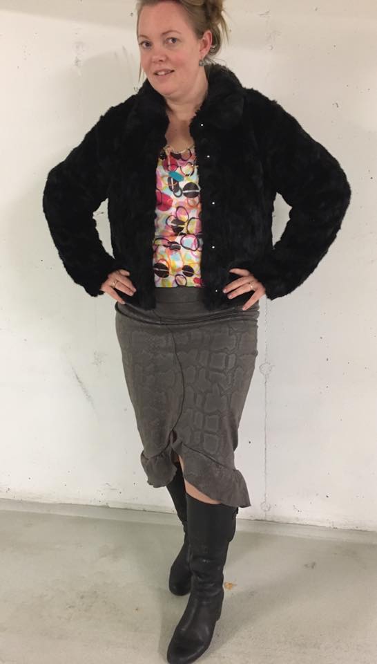 Flirt Skirt strl 36-50 PDF-mönster