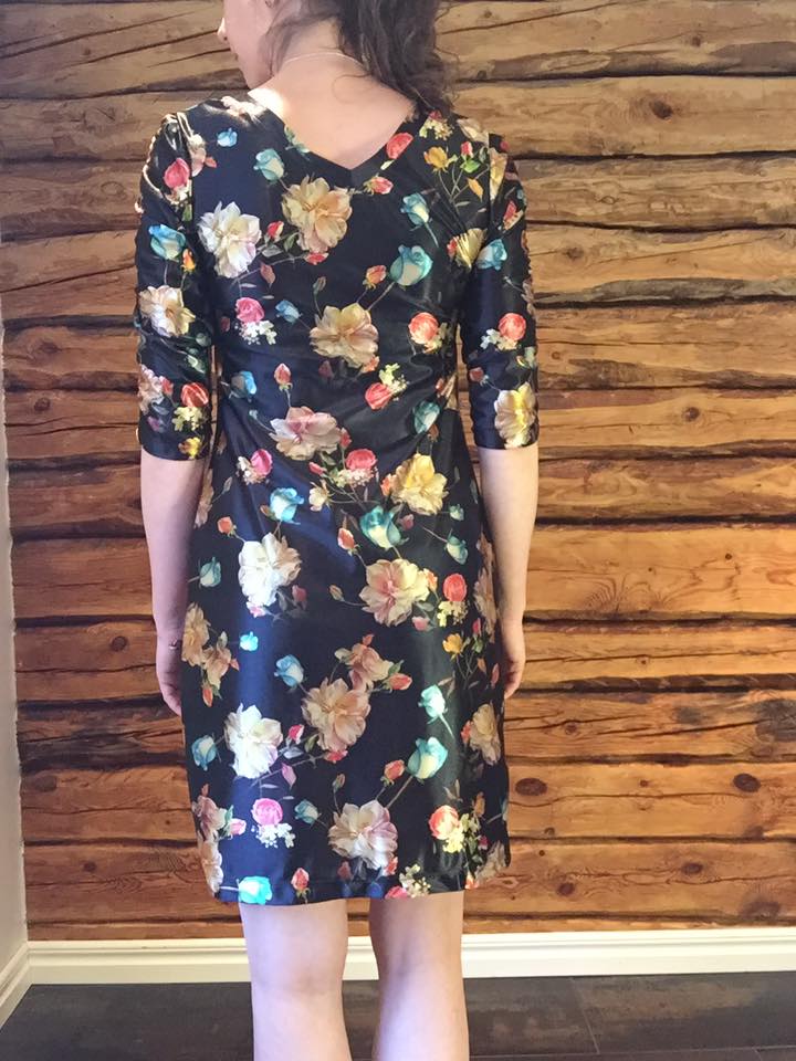 Power Sleeve Dress Strl 34-56 PDF-mönster