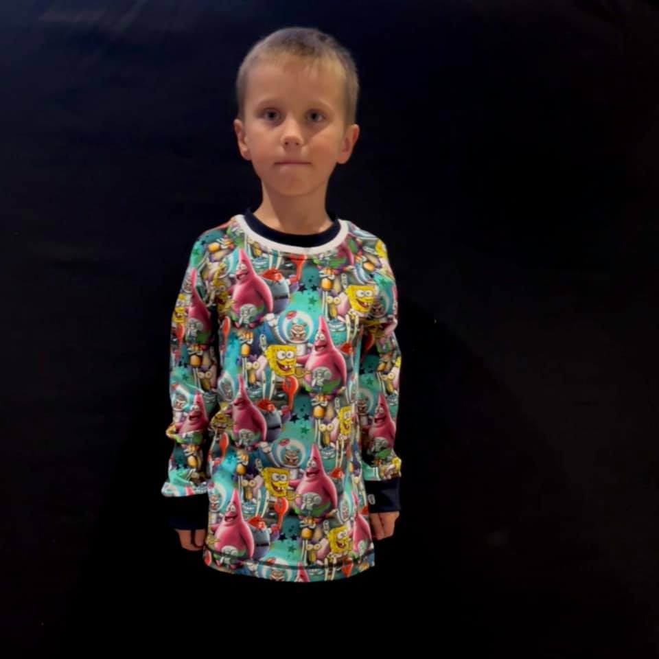 3 Shades of Grey Kids Strl 68-170 PDF-mönster